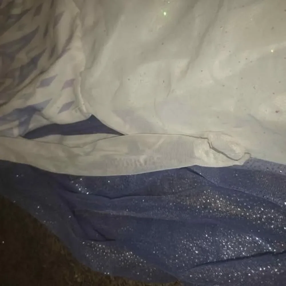 DISNEY ELSA FROZEN 2 GLITTER HALLOWEEN COSTUME EUC SIZE 7/8